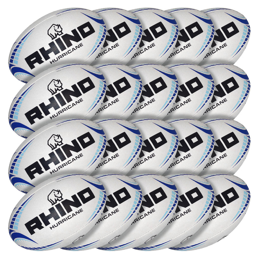20pc Hurricane Practice Rugby Ball Bundle