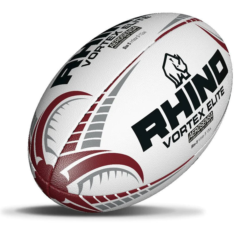 Rhino Vortex Elite Match Rugby Ball – Pro-Level Grip & Accuracy