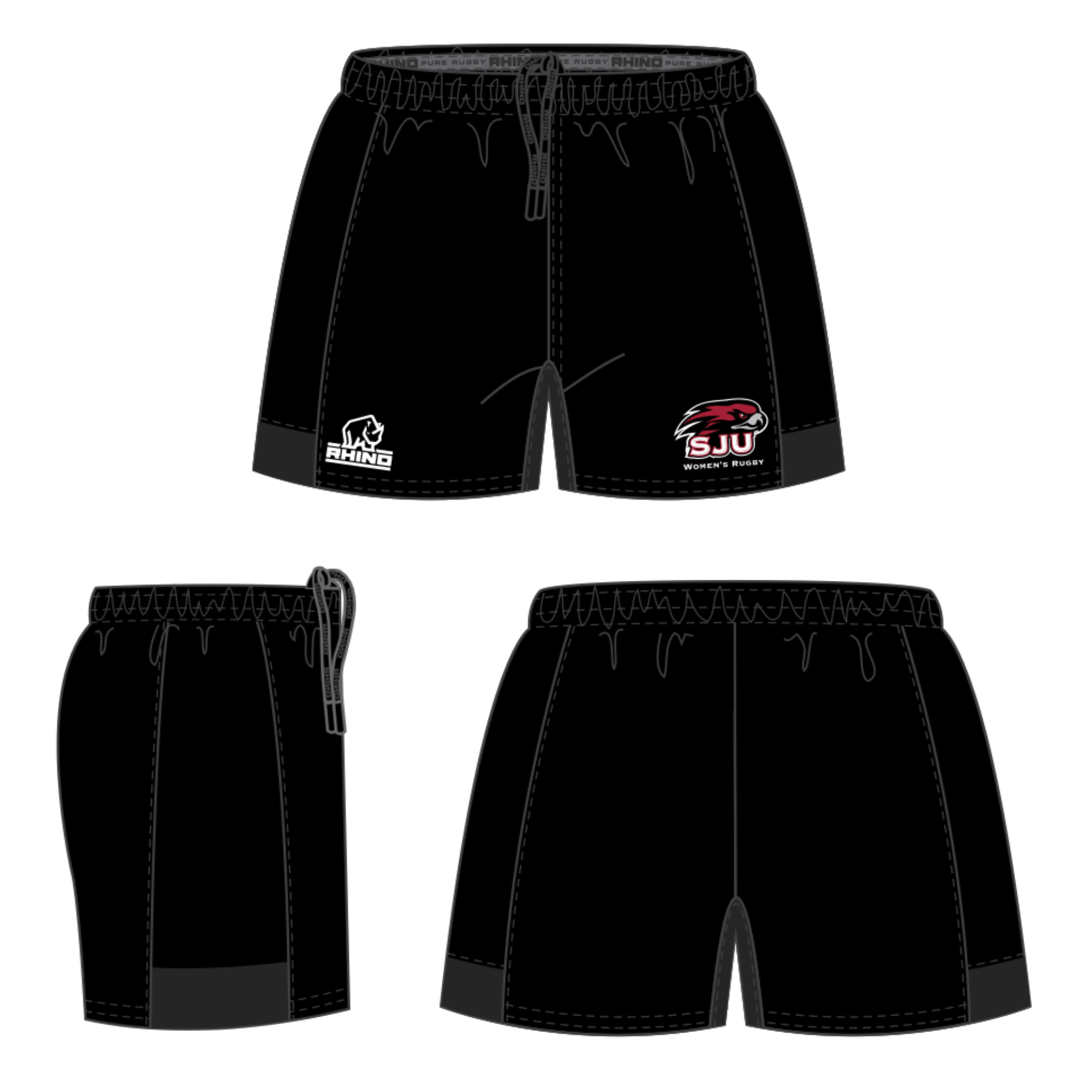 SJU Women's Rugby Auckland Shorts