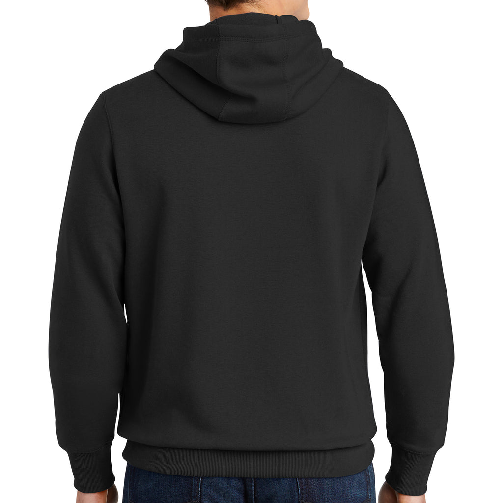 Rhino CRC Army Rugby Cotton Hoodie - Black