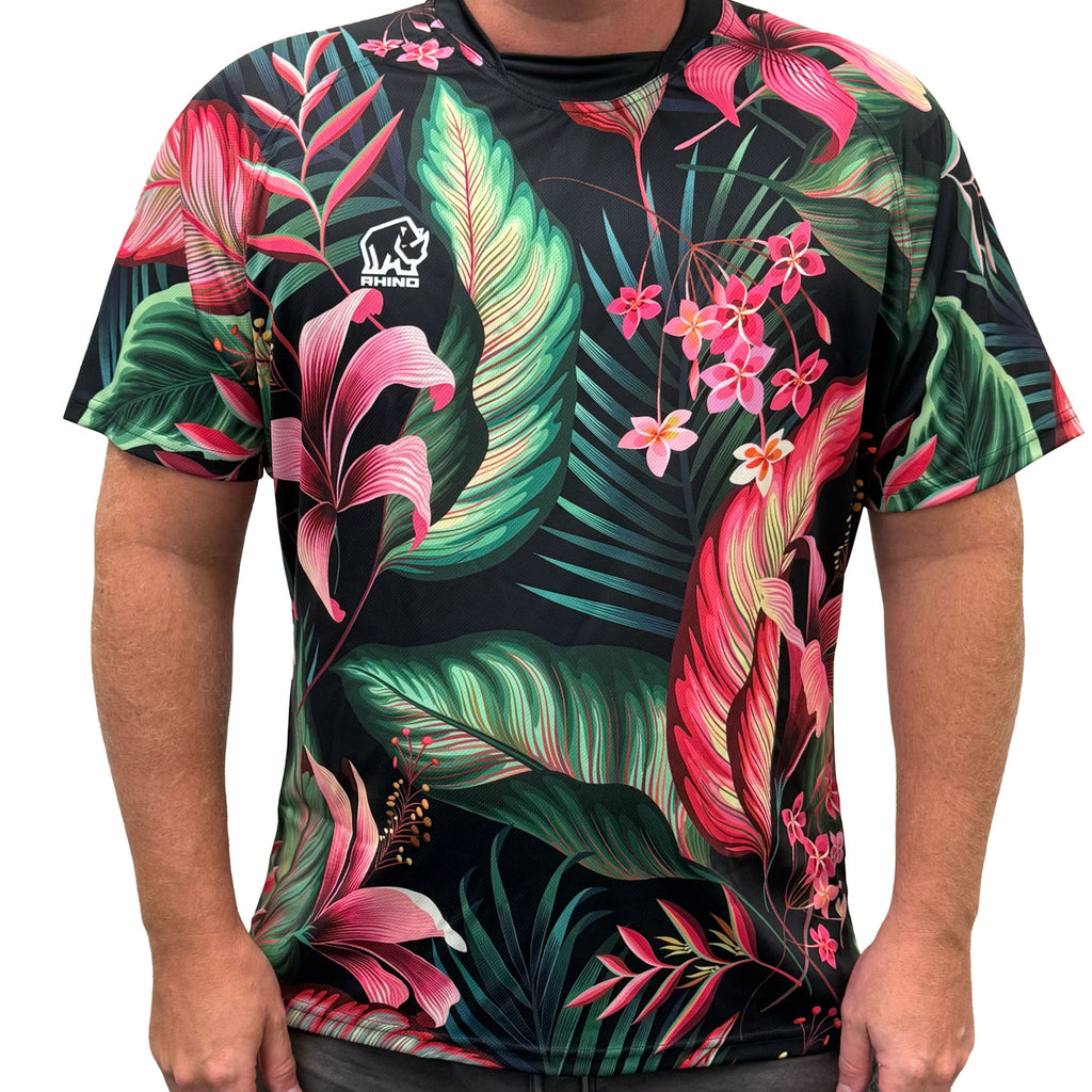 Rhino Rugby Saturday Social Sublimated Aerolite Jersey - Midnight Paradise