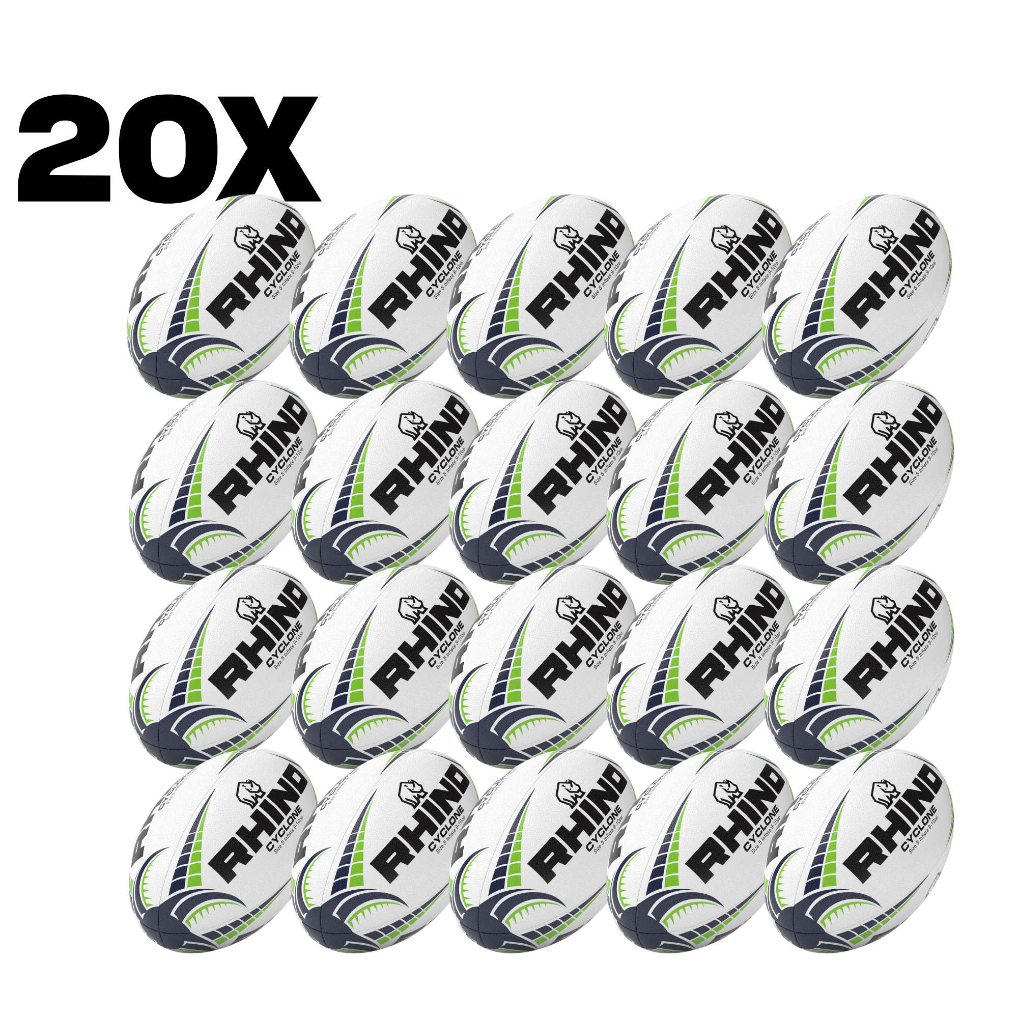 20pc Cyclone Practice Ball Bundle