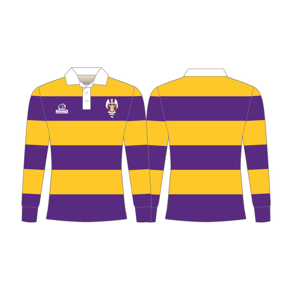 LSU Men's Classic Cotton Rugby Jersey - Home
