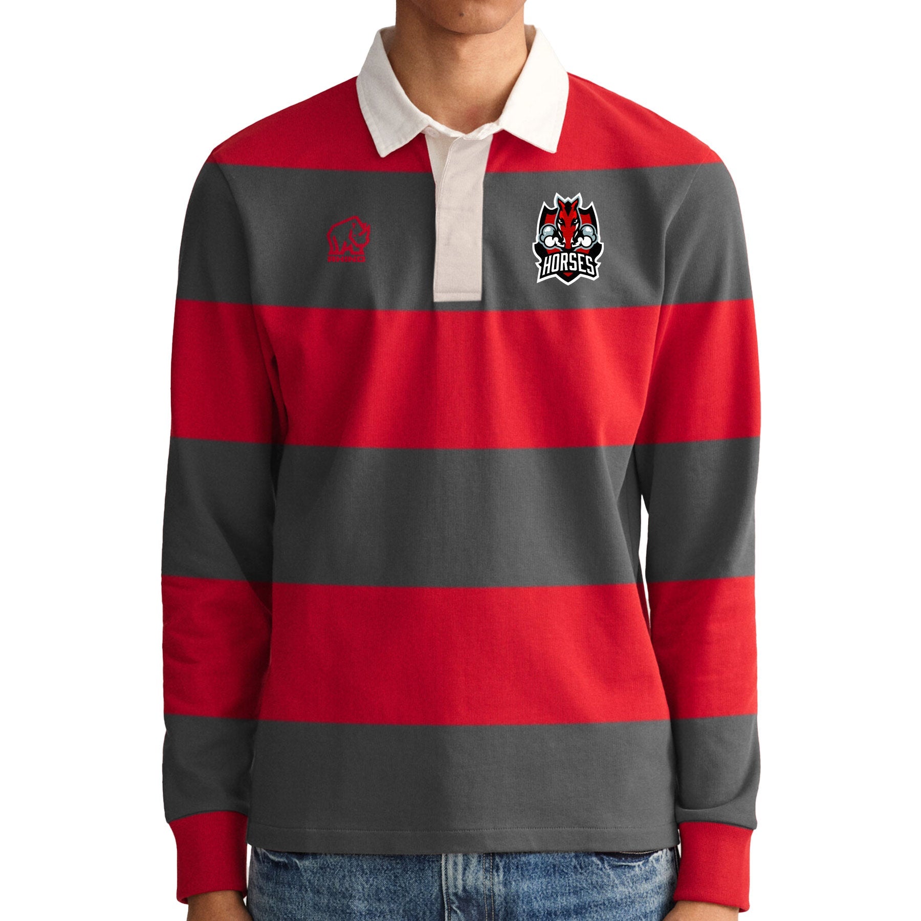 Men's Custom Classic Cotton Rugby Jersey