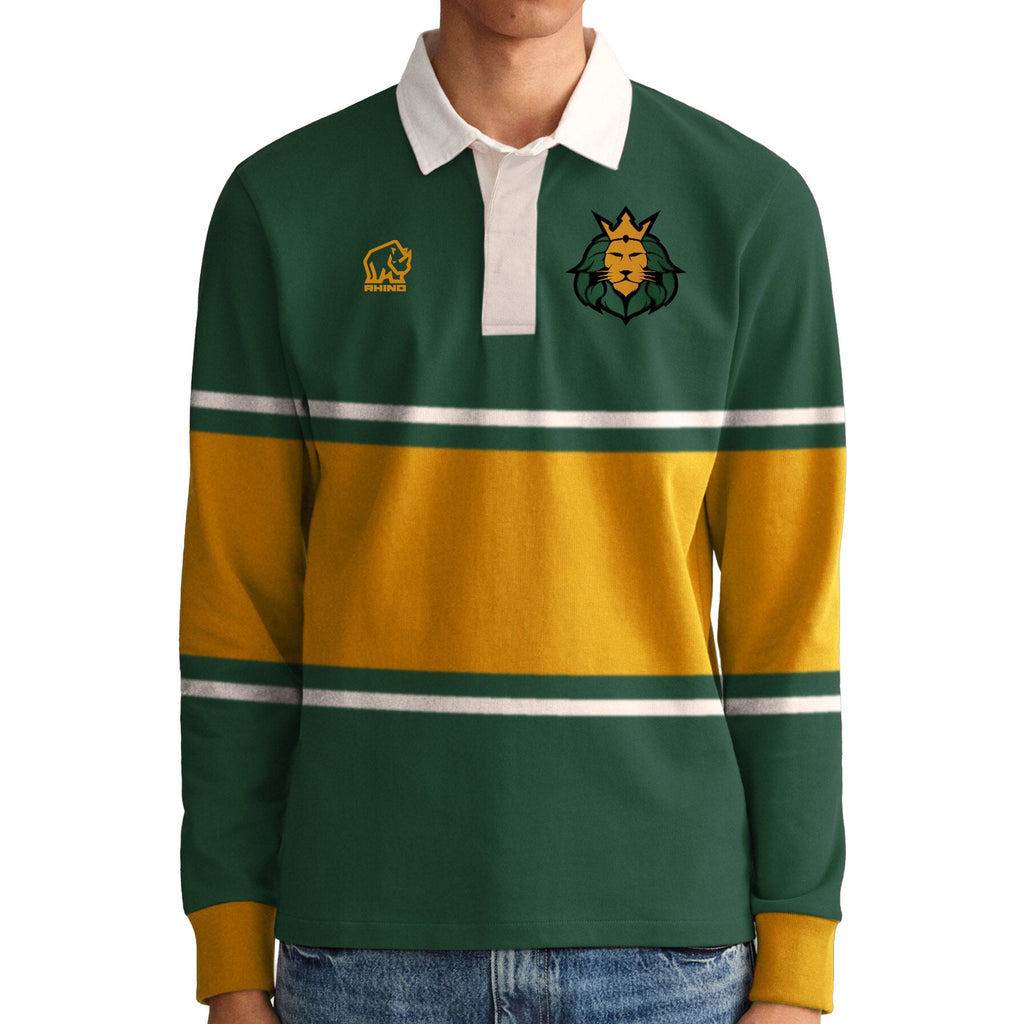 Get latest Men's Custom Classic Cotton Rugby Jersey at best price