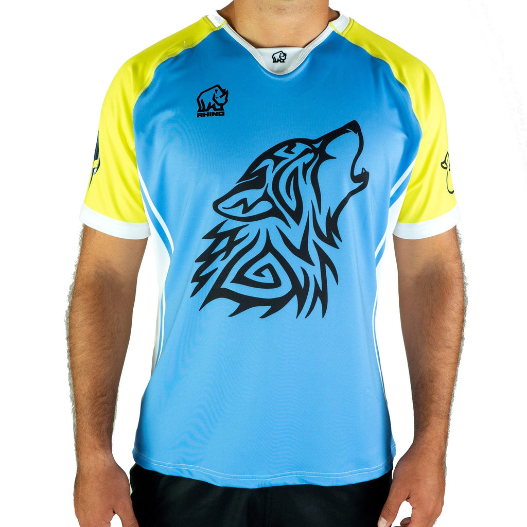 Men's Custom Sublimated Crash Fit (Loose) Rugby Jersey T9702