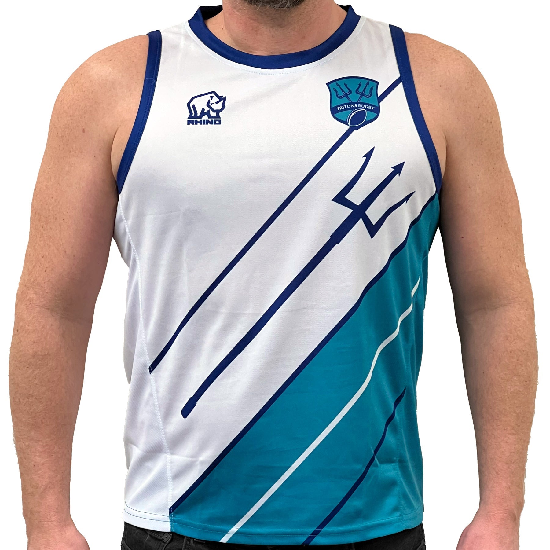 Get latest Men's Custom Sublimated Training Rugby Singlet at best price
