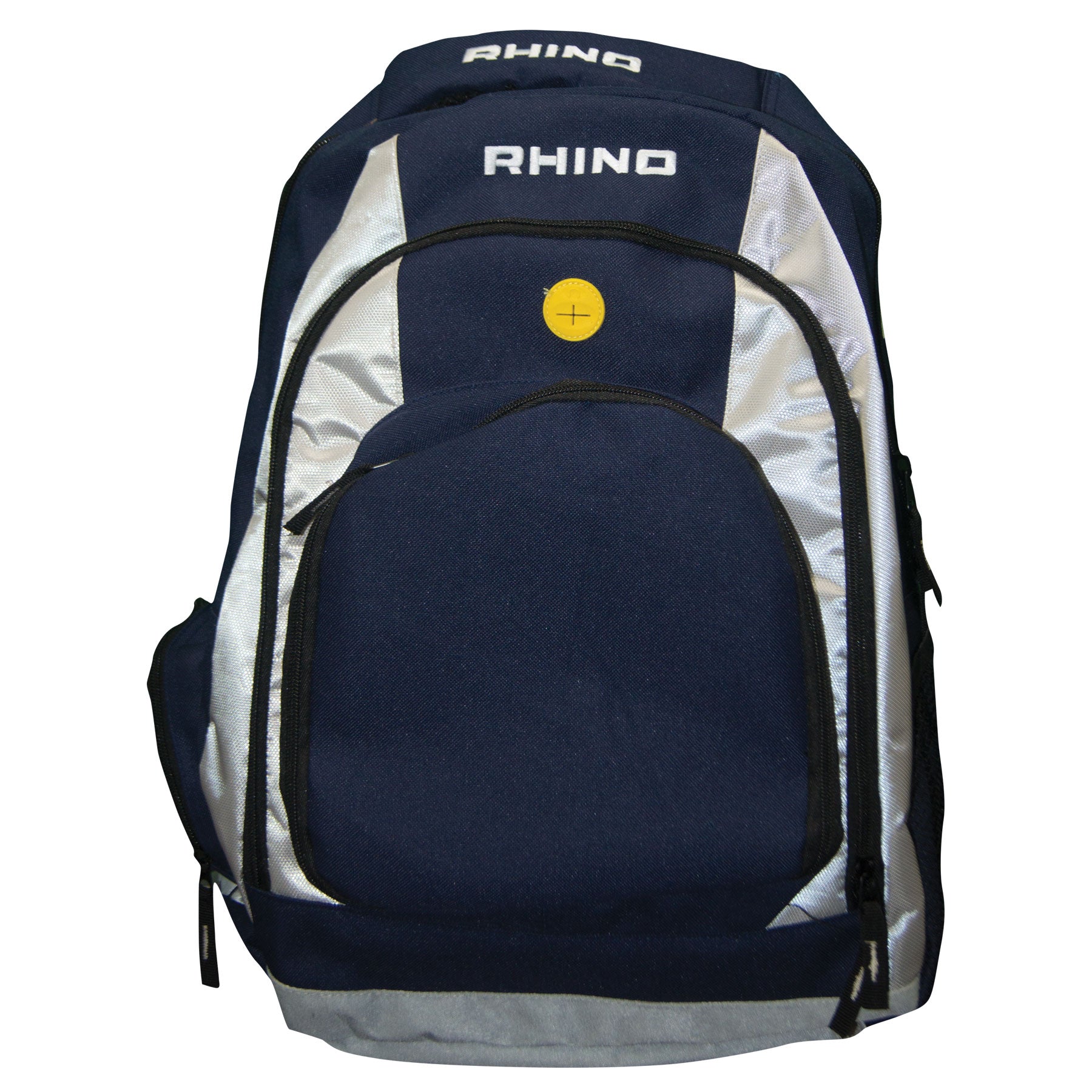 Navy Pump Bag With Embroidered School Logo