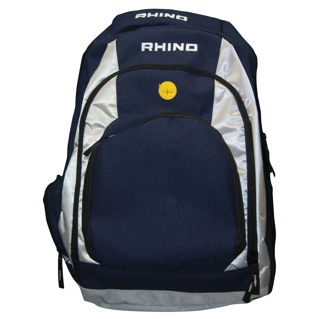 Navy Rhino Backpack | Durable Rugby Gear Bag with Laptop Pocket