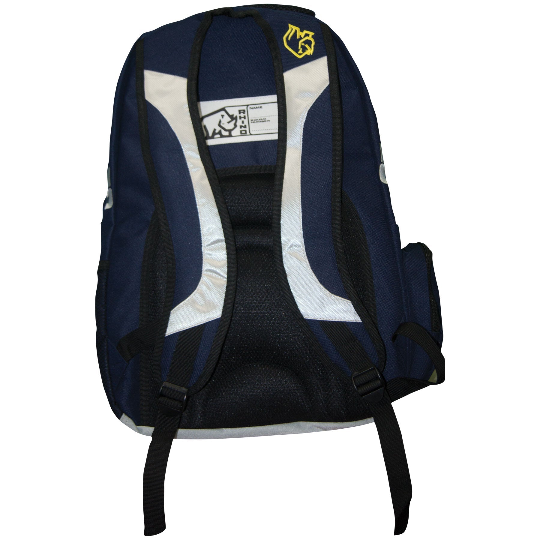 Navy Rhino Backpack | Durable Rugby Gear Bag with Laptop Pocket
