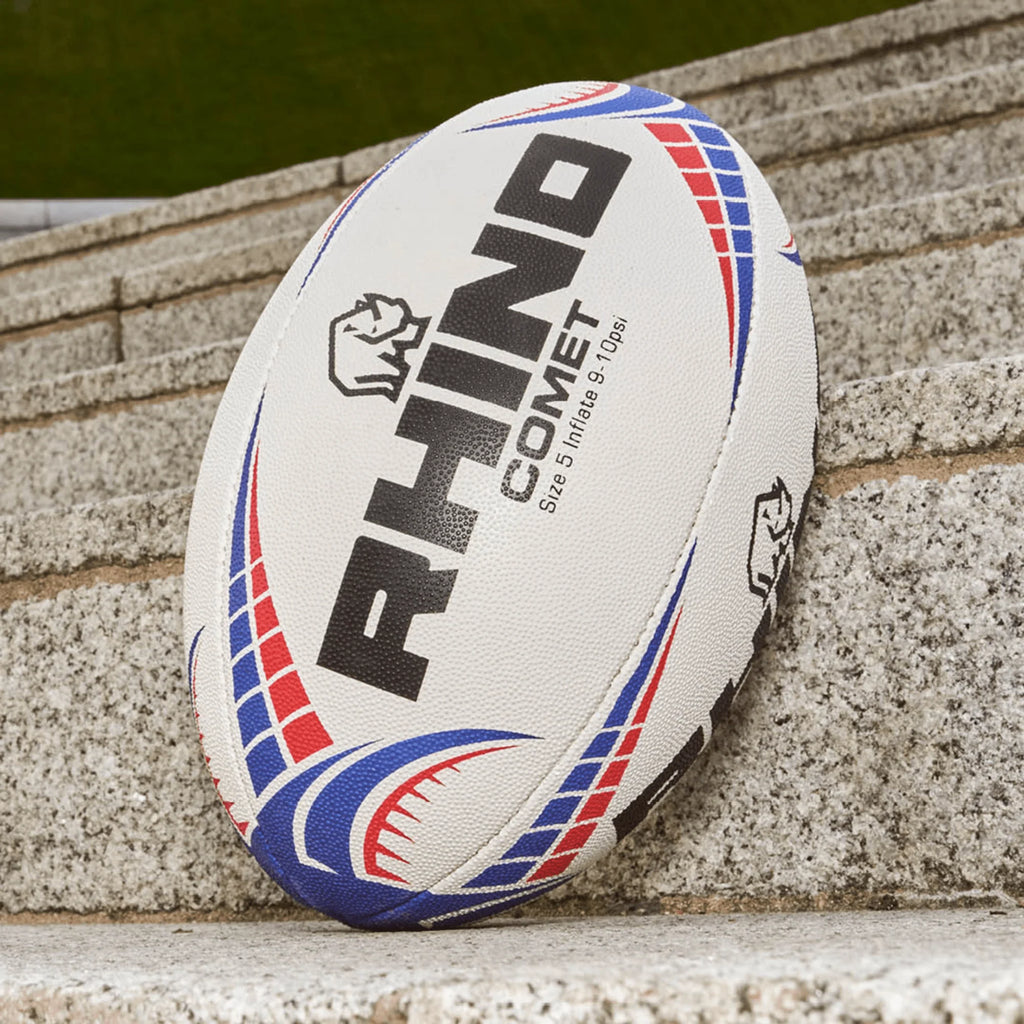Rhino Comet Match Rugby Ball