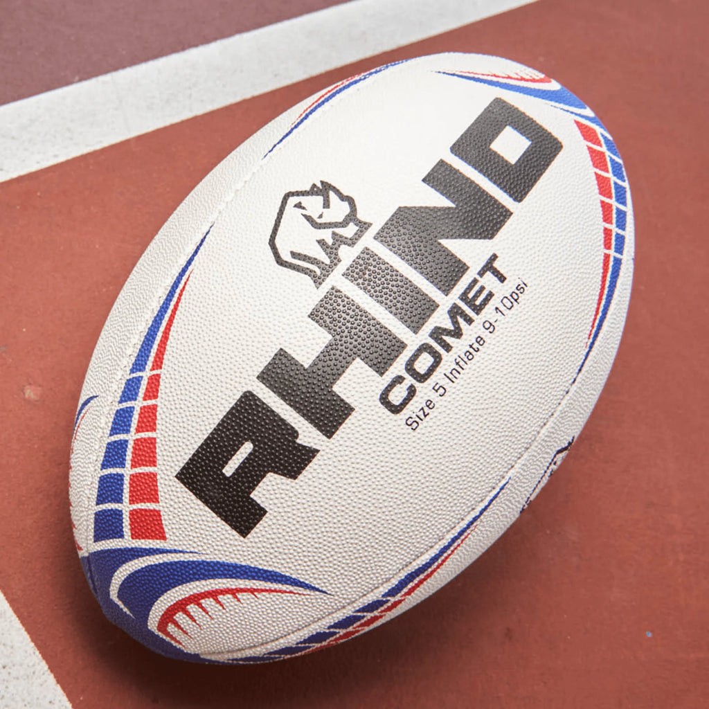 Rhino Comet Match Rugby Ball