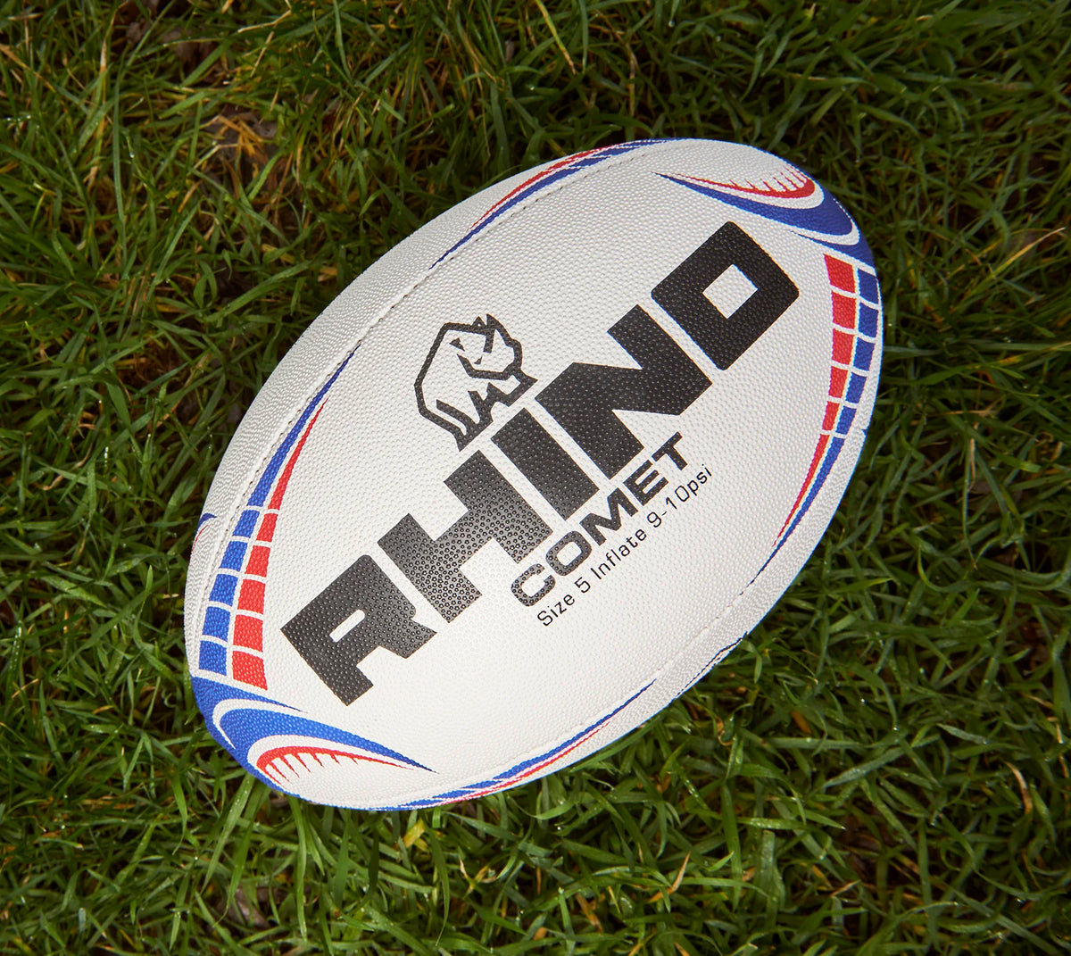 Rhino Comet Match Rugby Ball