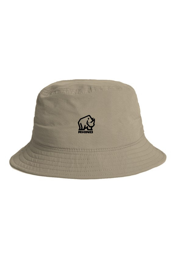 Rhino Nylon Bucket Hat Tan