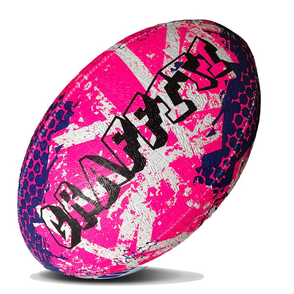 Get latest Rhino Recycled Graffiti Training Rugby Ball at best price
