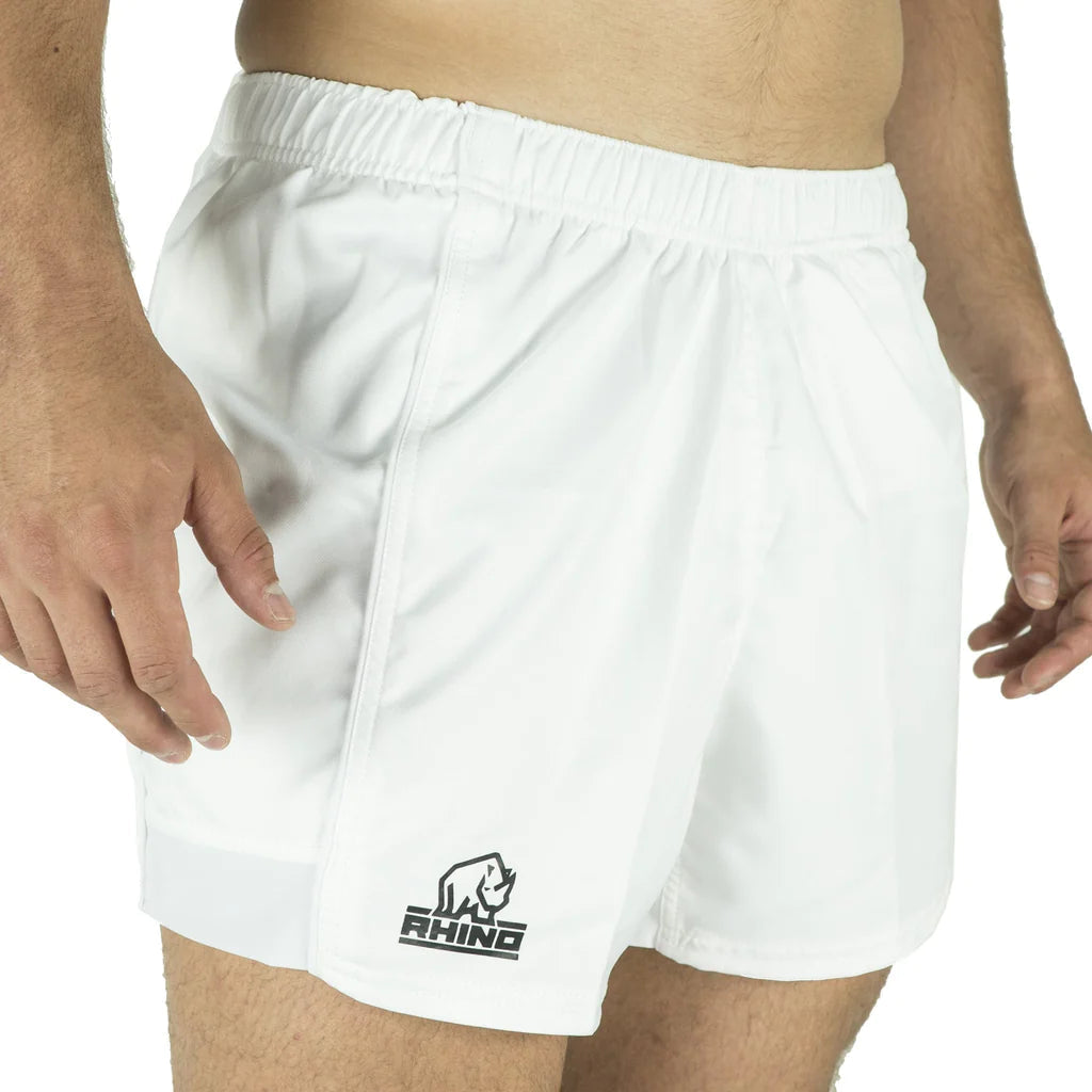 Rhino Rugby Performance Game Shorts-White-3XL-RR-T7603-3XL