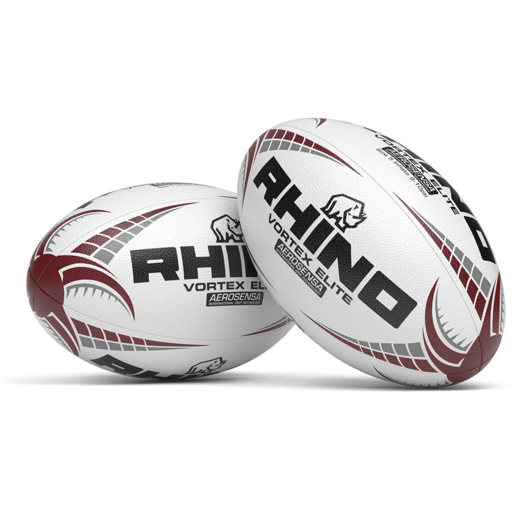 Rhino Vortex Elite Match Rugby Ball – Pro-Level Grip & Accuracy