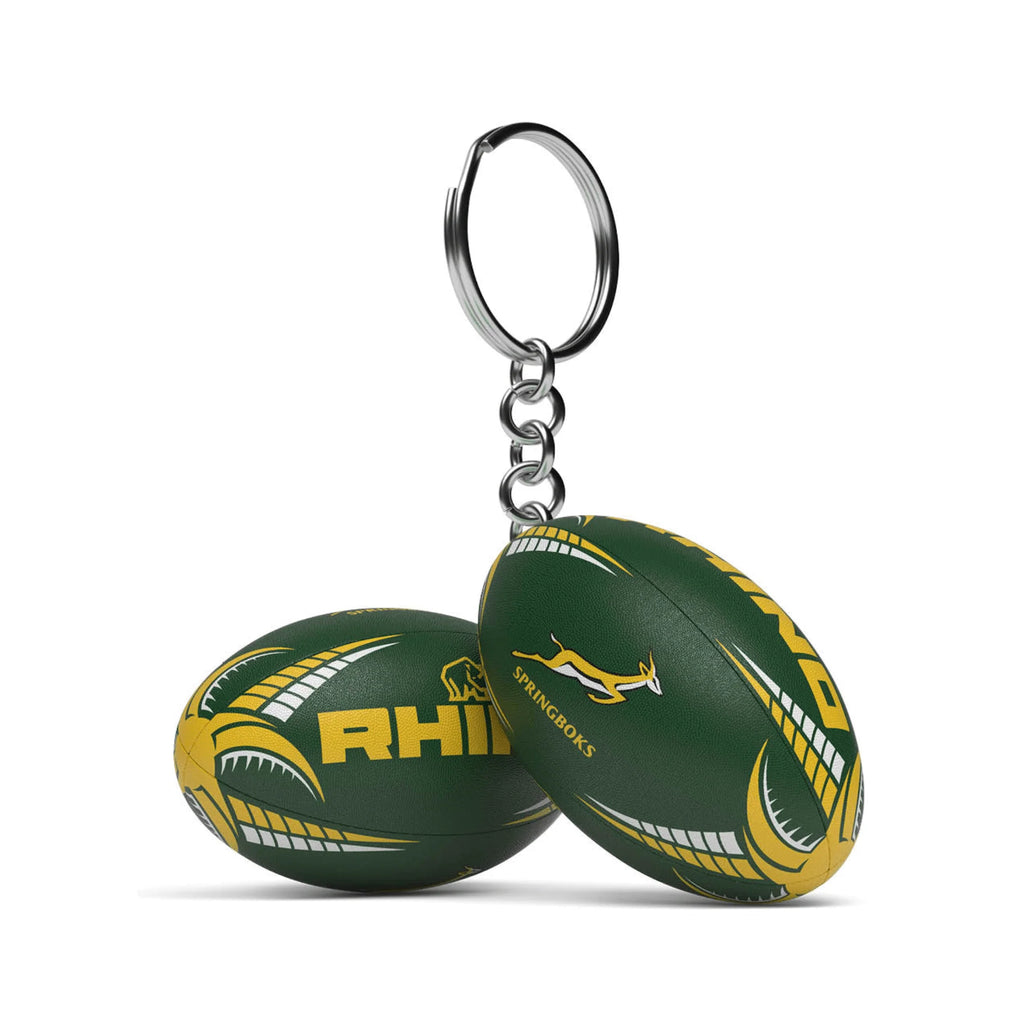 South Africa Springboks Rugby Ball Keyring