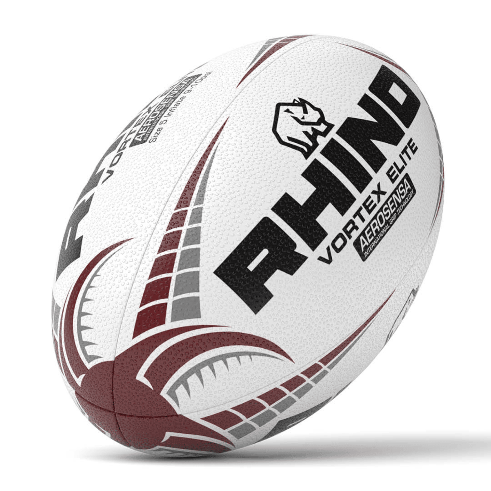 Rhino Vortex Elite Match Rugby Ball – Pro-Level Grip & Accuracy