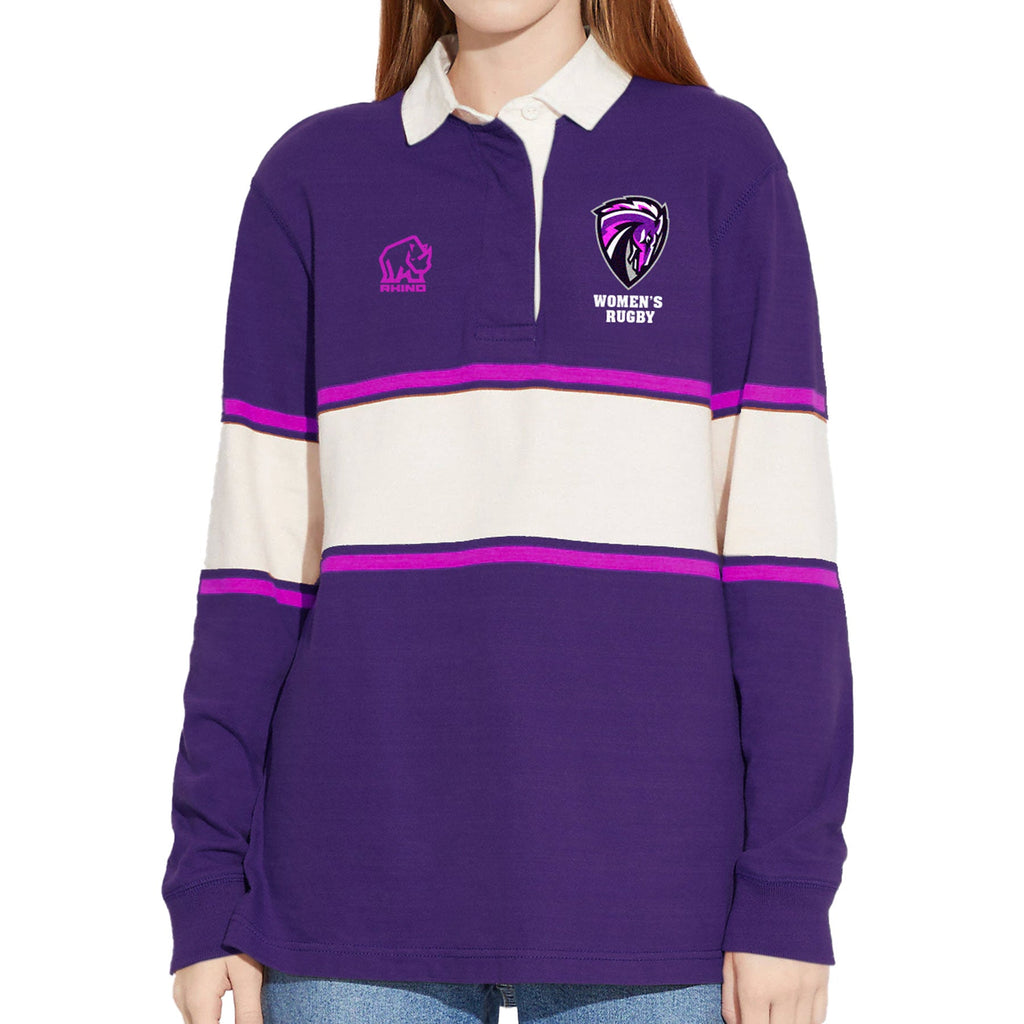 Women's Custom Classic Cotton Rugby Jersey TW3702