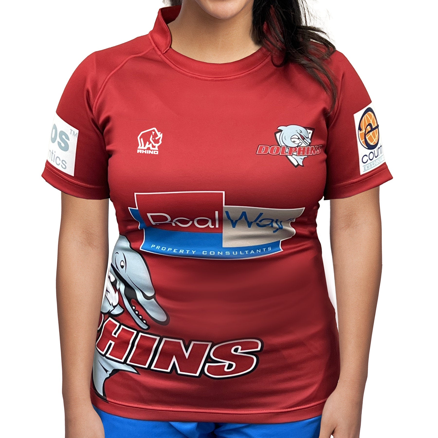 Women’s Custom Sublimated (Standard Fit) Basic Rugby Jersey