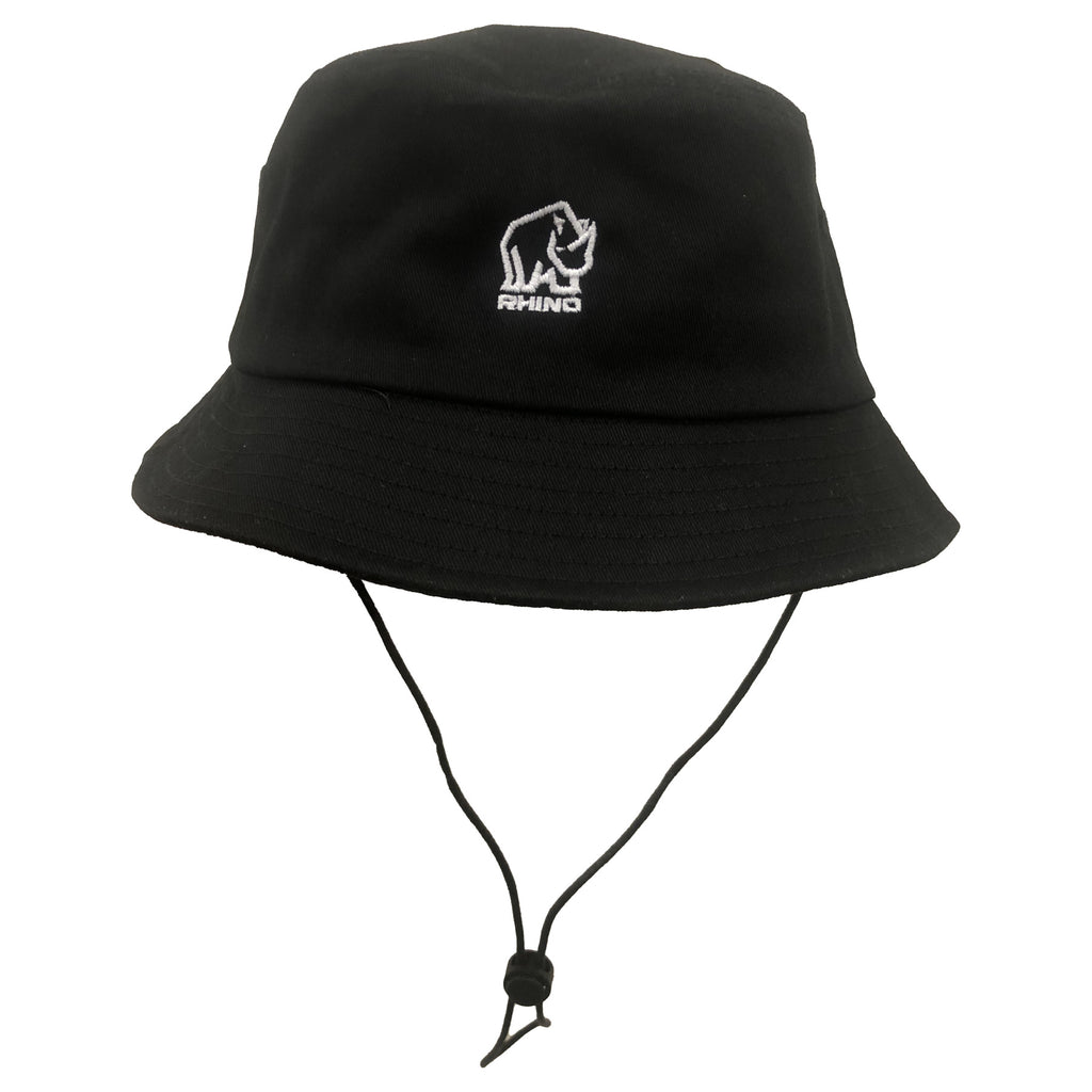 Rhino Rugby Bucket Hat with Drawcord