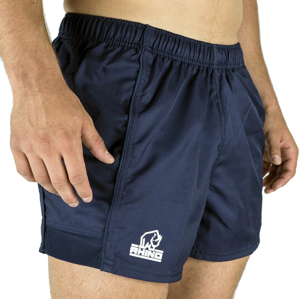 Rhino Rugby Performance Game Shorts-Black-XXS-RR-T7601-XXS