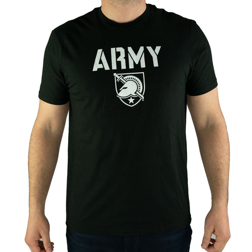 ARMY S/S Cotton Tee - Black S 
