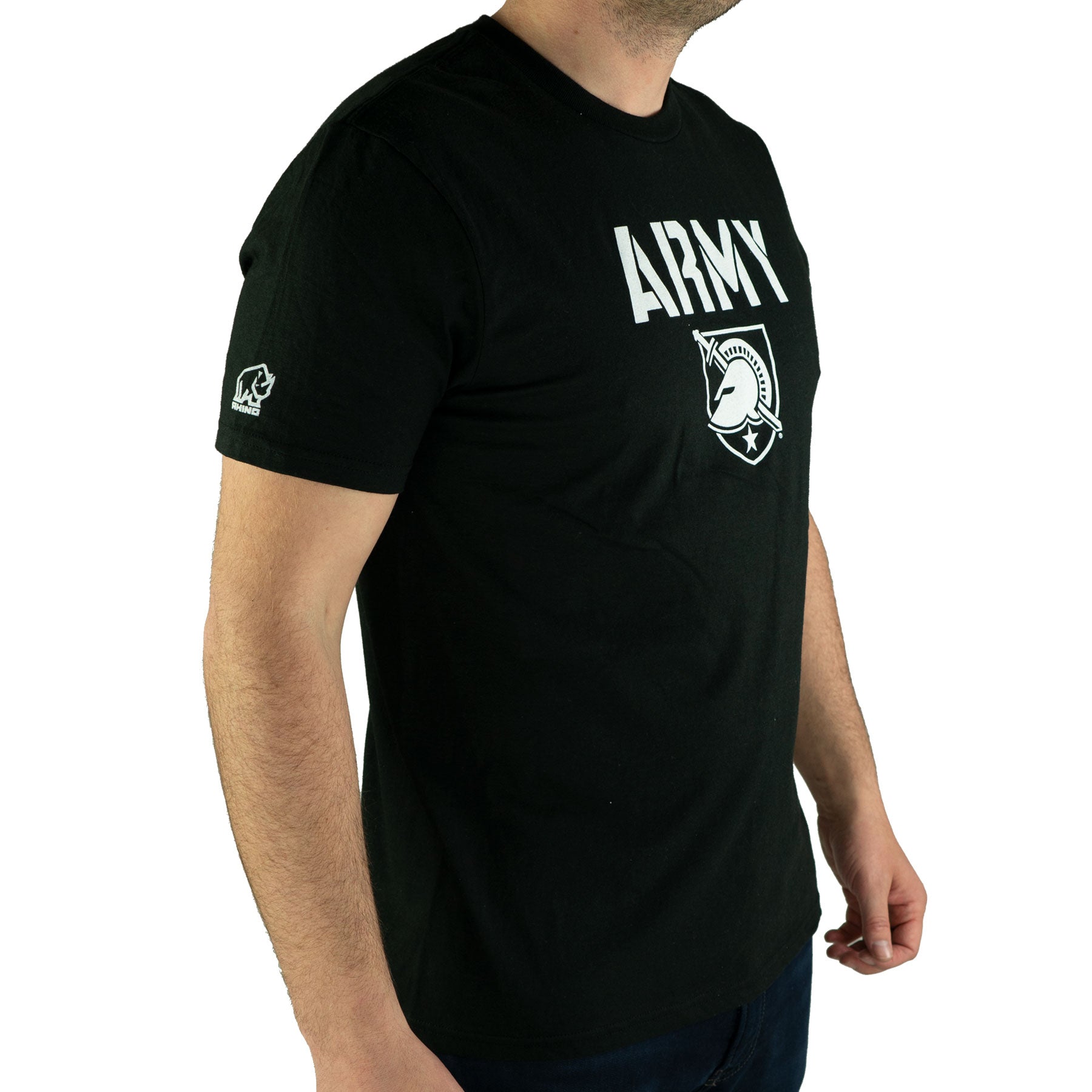 ARMY S/S Cotton Tee - Black 