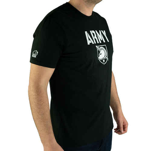 ARMY S/S Cotton Tee - Black 