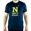 Navy Midshipmen S/S Cotton Tee - Rugby 4 S 