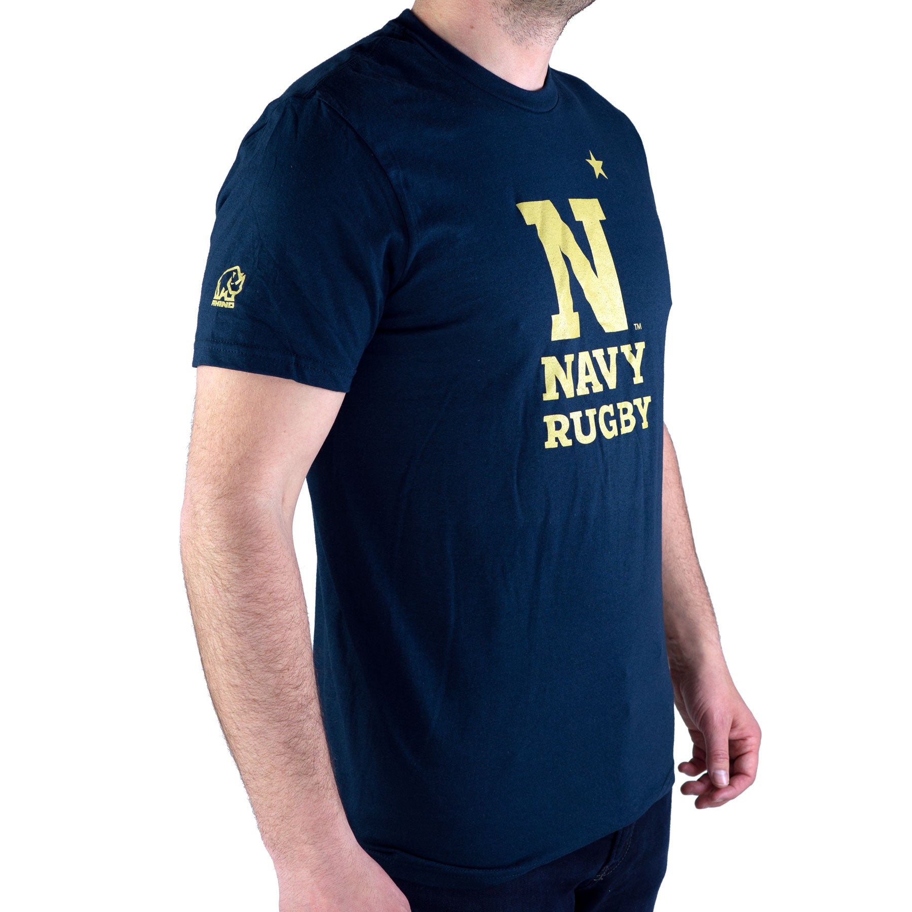 Navy Midshipmen S/S Cotton Tee - Rugby 4 