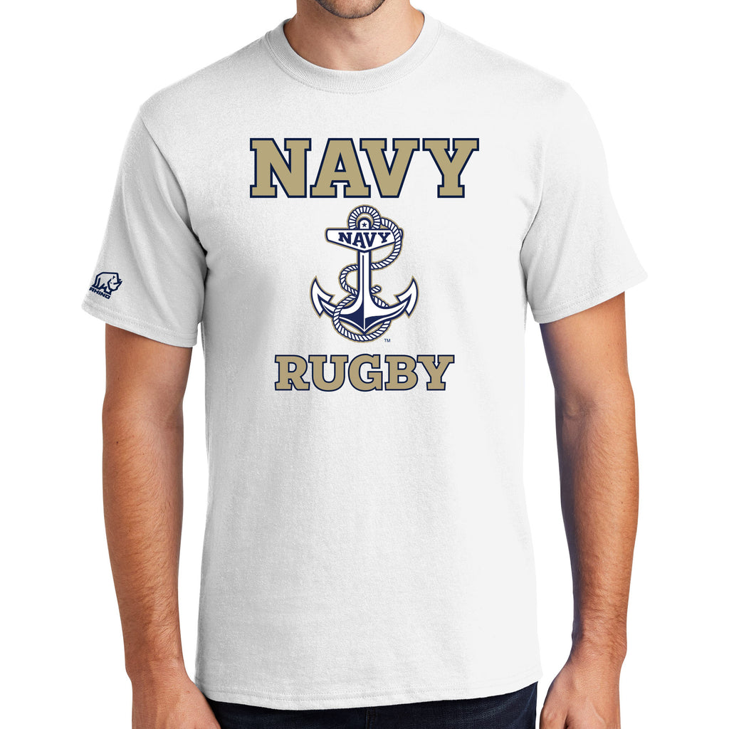 Navy Midshipmen S/S Cotton Tee - Rugby 2 S 