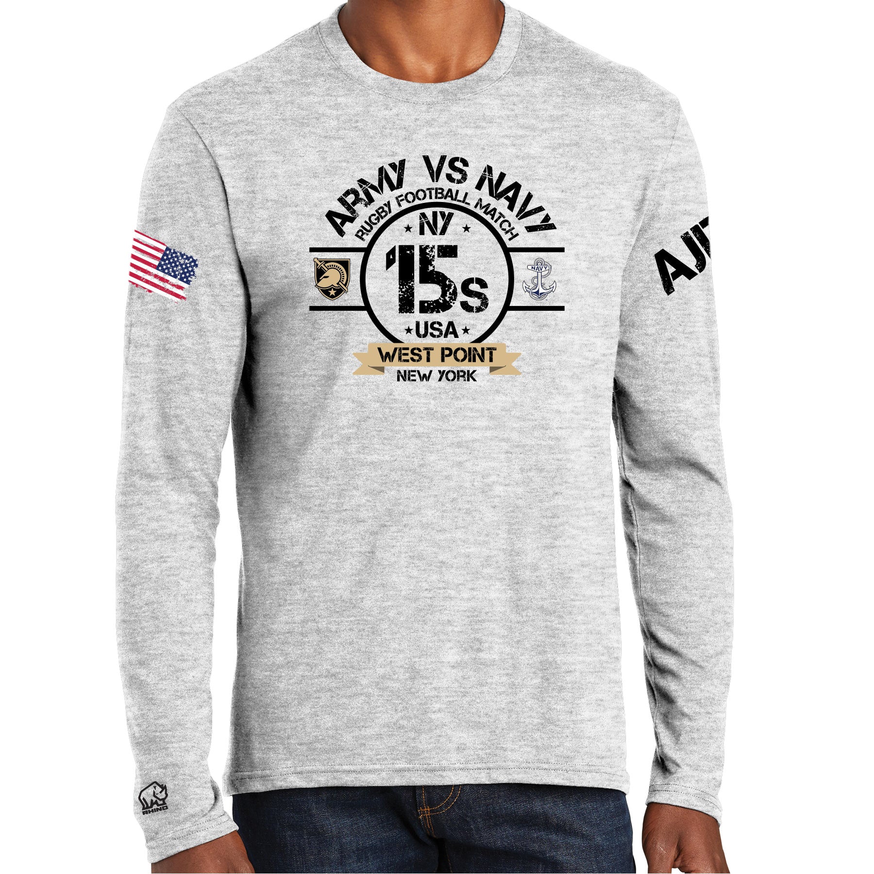Army vs Navy 2019 L/S Cotton Tee S 