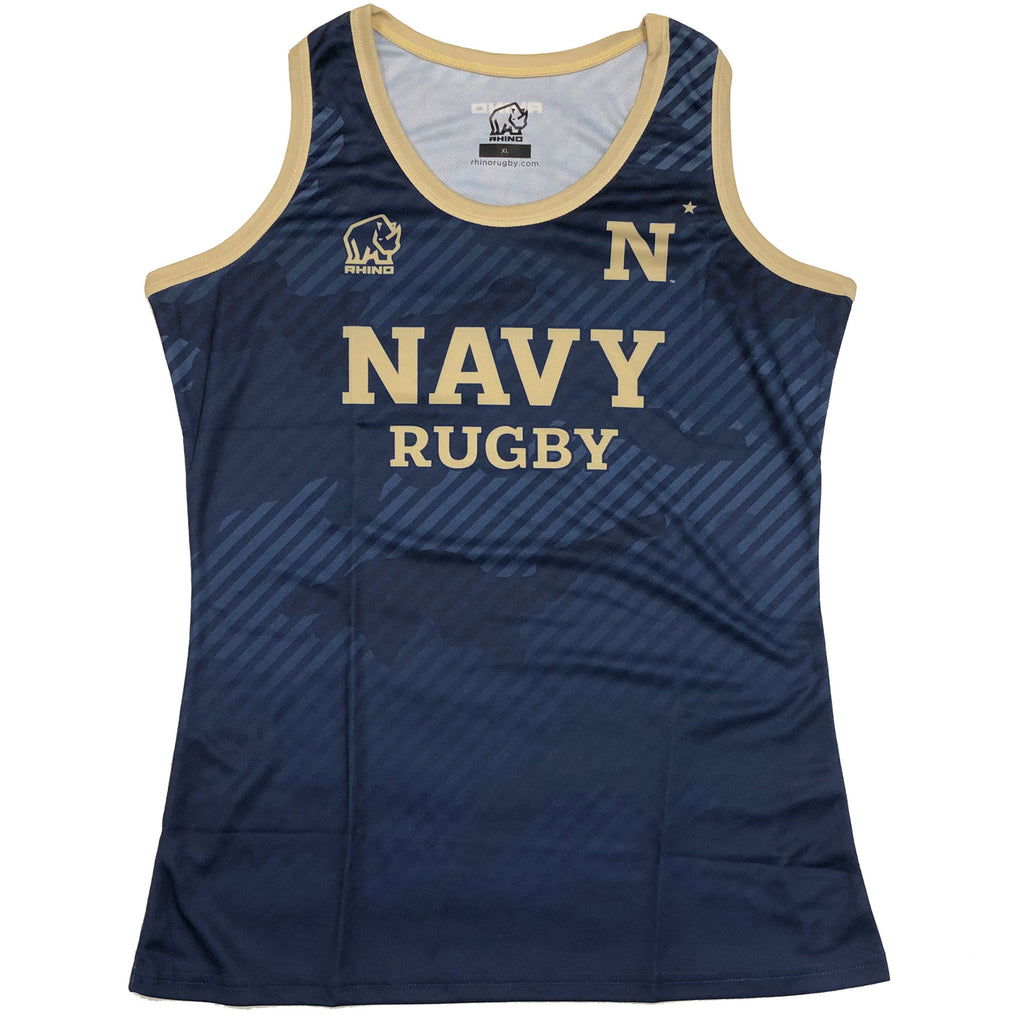 Navy Midshipmen Women's Sub Tank Top - Camo S 