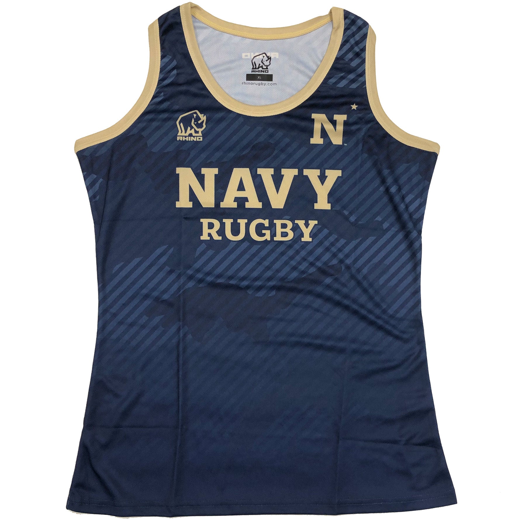 Navy Midshipmen Women's Sub Tank Top - Camo S 