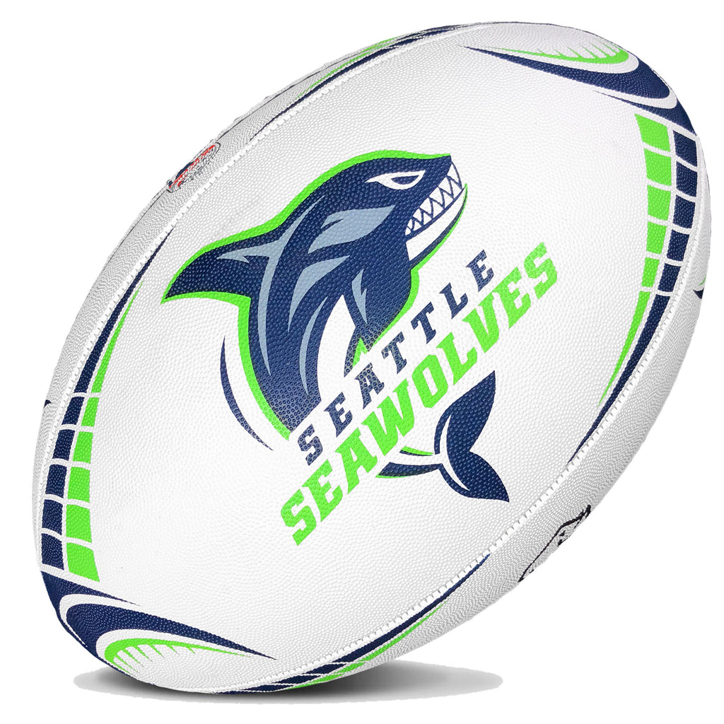 Seattle Seawolves Rugby Ball Replica Ball Size 5 